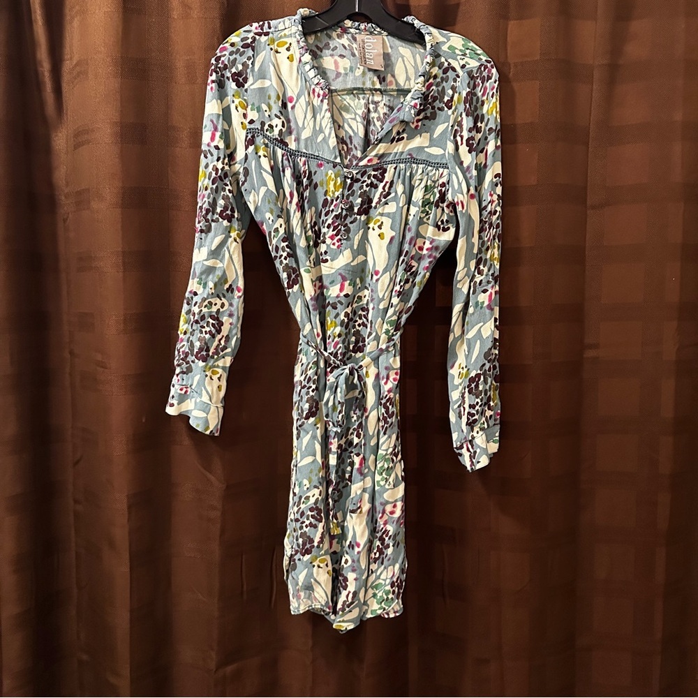 Anthropologie Dolan Watercolor Wanderlust Dress small